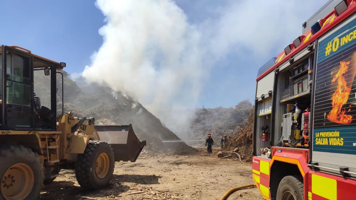 El incendio no ha dejado heridos ni intoxicados