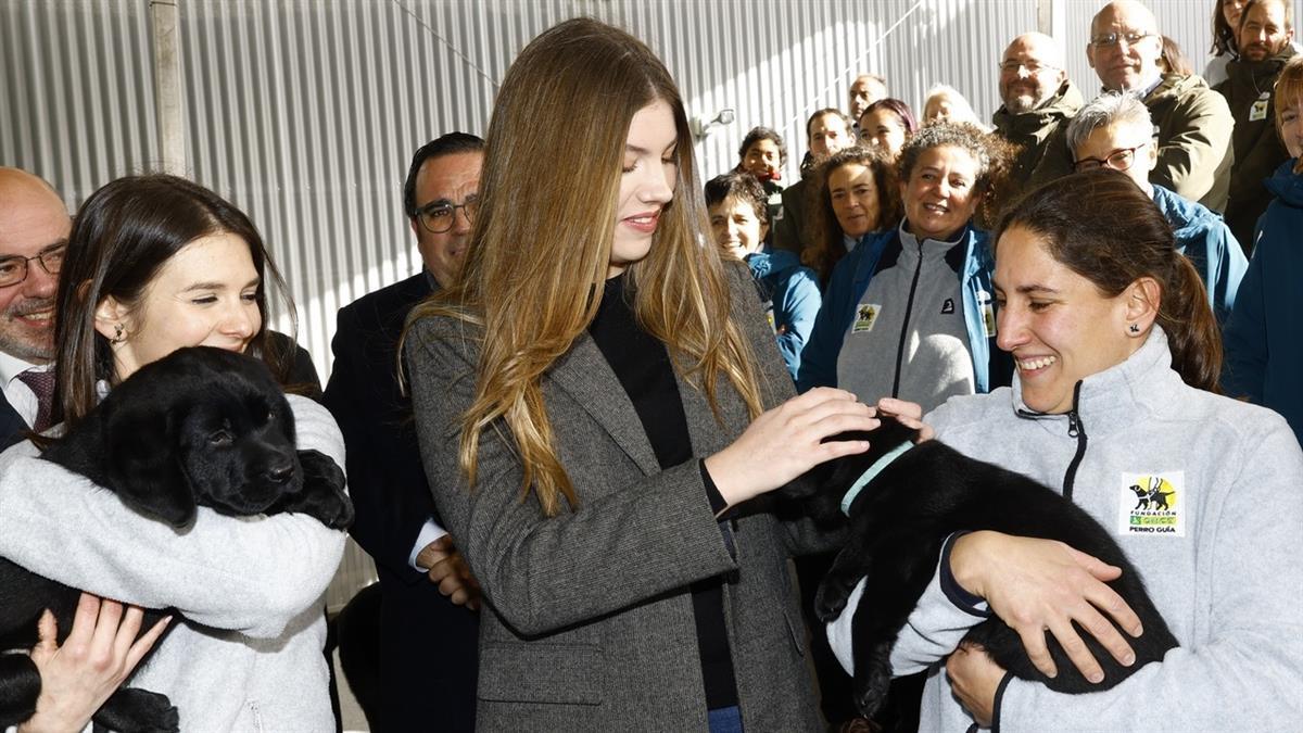 Las nuevas instalaciones tienen objetivo criar y adiestrar perros guías para personas ciegas 