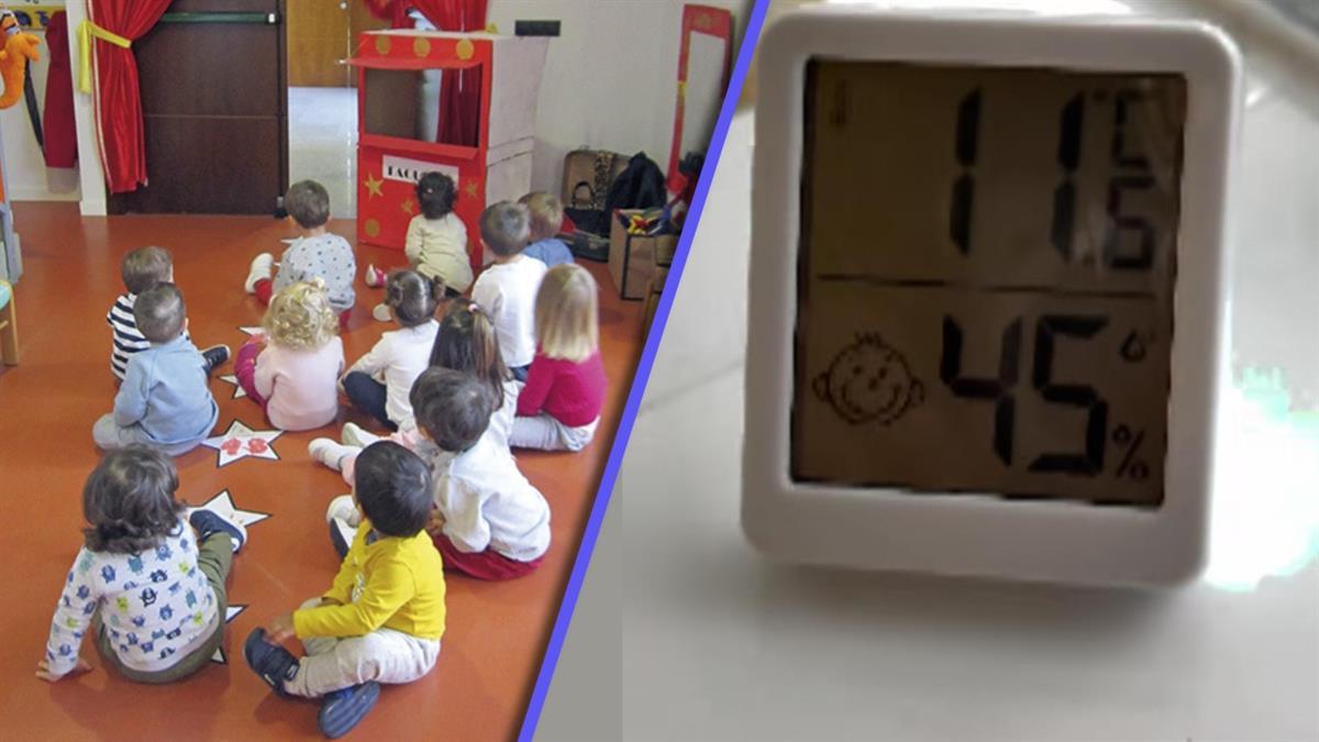 Irene Alonso, más conocida como @soyunamadrenormal, denuncia desde su perfil de Instagram la "nula" climatización de las aulas