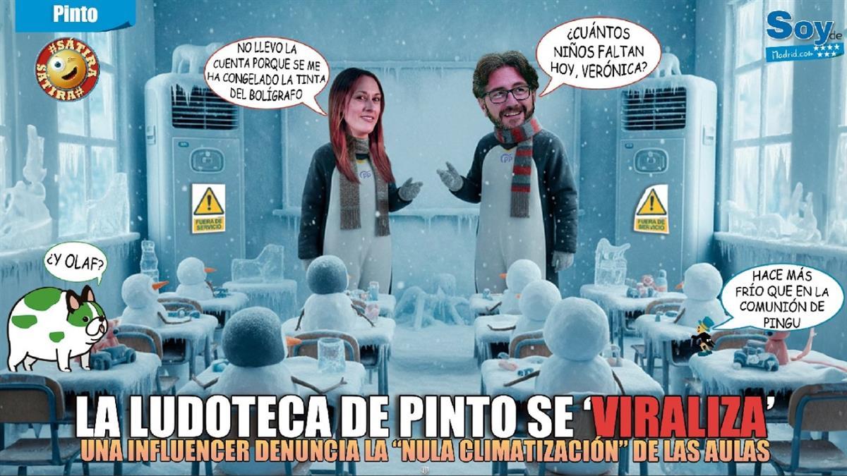 Irene Alonso, más conocida como @soyunamadrenormal, denuncia desde su perfil de Instagram la "nula" climatización de las aulas