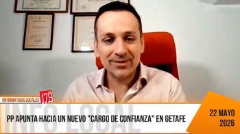 El portavoz del Partido Popular, Antonio José Mesa, señala a Más Madrid Compromiso con Getafe