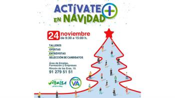 El Centro de Iniciativas Municipales acoge 24 de noviembre, la Jornada Navideña por el Empleo organizada por el área de Empleo del Ayuntamiento de Collado Villalba.