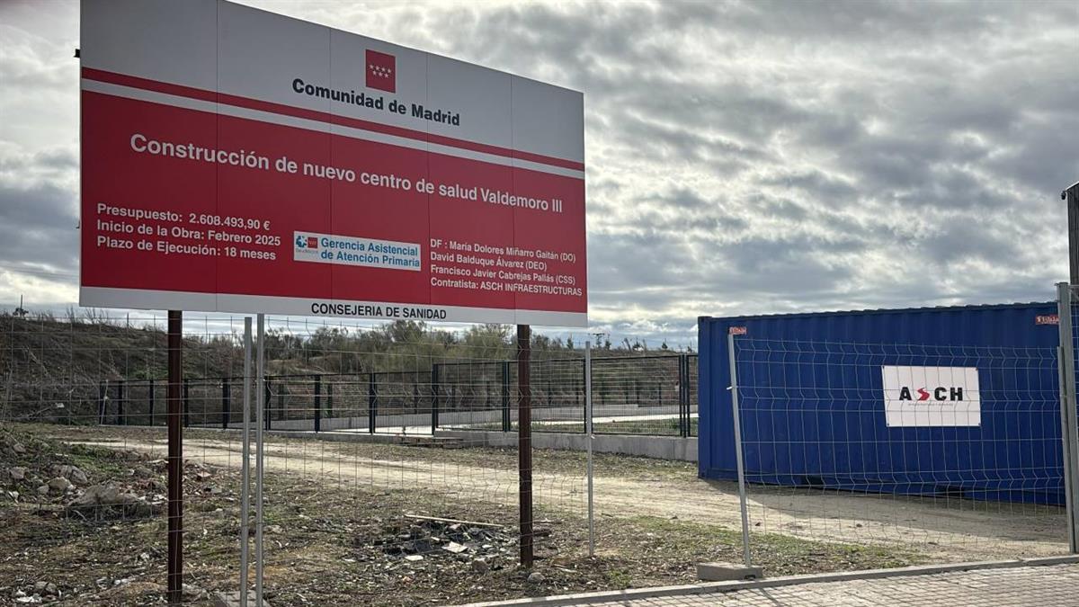 El proyecto dispone de una inversión de 2,6 millones de euros por parte de la Comunidad de Madrid