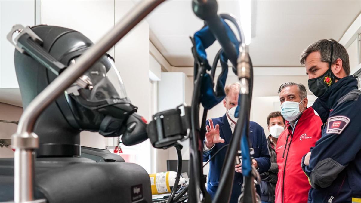 Para la revisión y reparación de todos los equipos de protección respiratoria