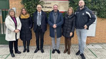 Hace unos días visitó el municipio el director de Área Territorial Madrid Sur, Enrique Gutiérrez