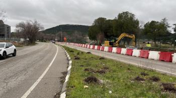 La intervención contempla la construcción de una nueva acera en el lateral oeste de la avenida