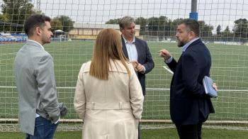 El viceconsejero de Presidencia y Administración Local, José Antonio Sánchez, visitó San Martín de la Vega 