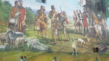 Las pinturas murales exteriores locales serán la base del estudio para desarrollar nanotecnología puntera