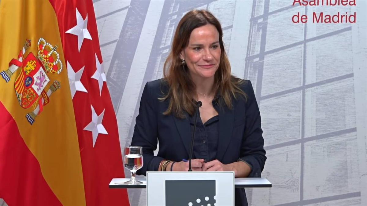 La portavoz de VOX en la Asamblea de Madrid sostiene que su formación "avanza y el cambio llegará a cada región de nuestro país"