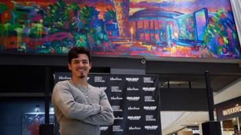 El centro comercial transforma sus muros con arte urbano, celebrando la armonía, la diversidad y la integración, de la mano de este reputado y joven muralista de proyección internacional 