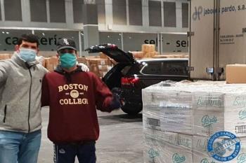 La empresa fuenlabreña ha hecho llegar también 8.000 botes de leche hidratante