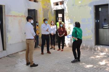 El espacio está siendo habilitado para la creación de dos talleres del proyecto MILMA