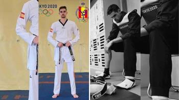 El cuarto del mundo en taekwondo cayó en el primer combate ante el egipcio Abdelrahman Wael por 22-20
