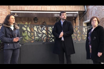 El portavoz de la formación morada en la Asamblea de Madrid afirma que "el reto es conseguir gobiernos donde Podemos sirva para la gente"