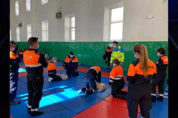 Los aspirantes recibieron formación en el Instituto de Formación Integral en Seguridad y Emergencias y en la Escuela Nacional de Protección Civil 