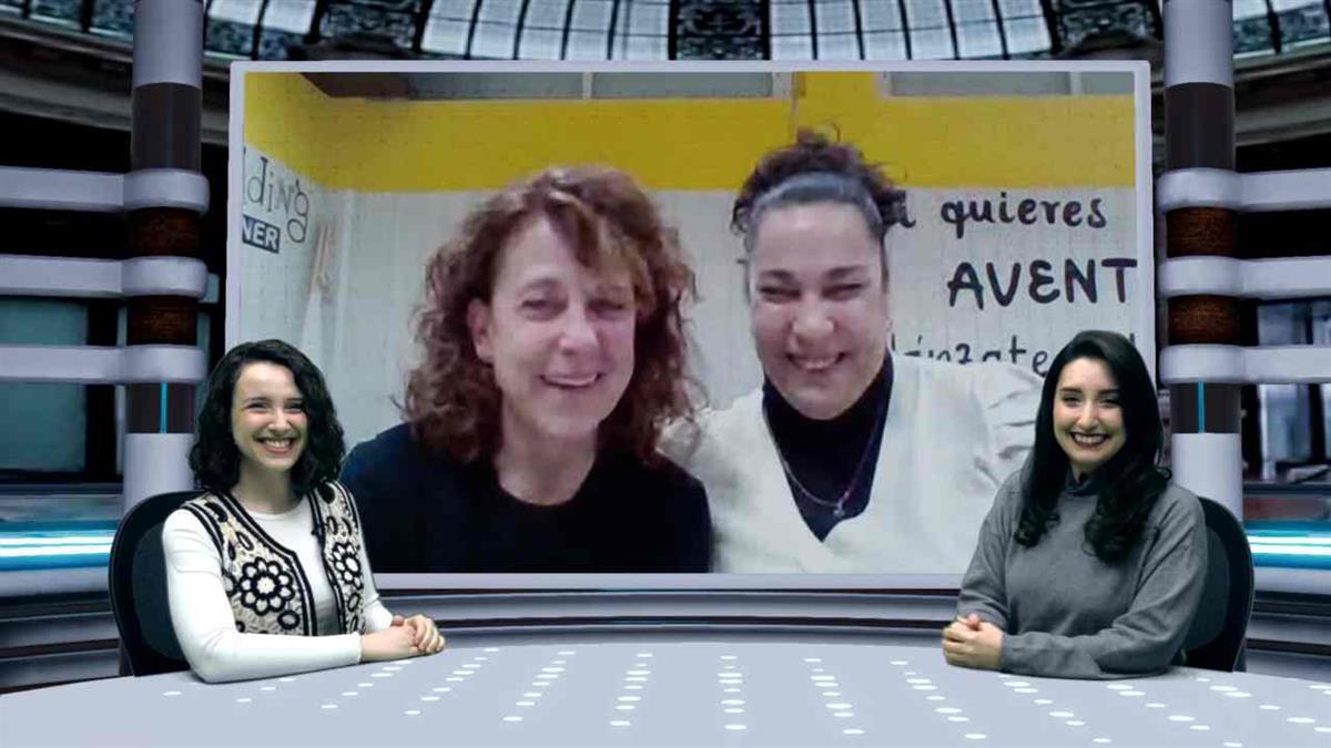 Clara y Victoria hablan de las actividades que se celebrarán desde el 3 de Febrero hasta el 16 de Marzo