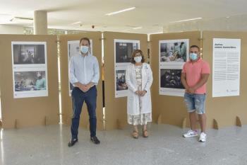 El Hospital Universitario de Torrejón de Ardoz organiza una emotiva exposición sobre el COVID-19