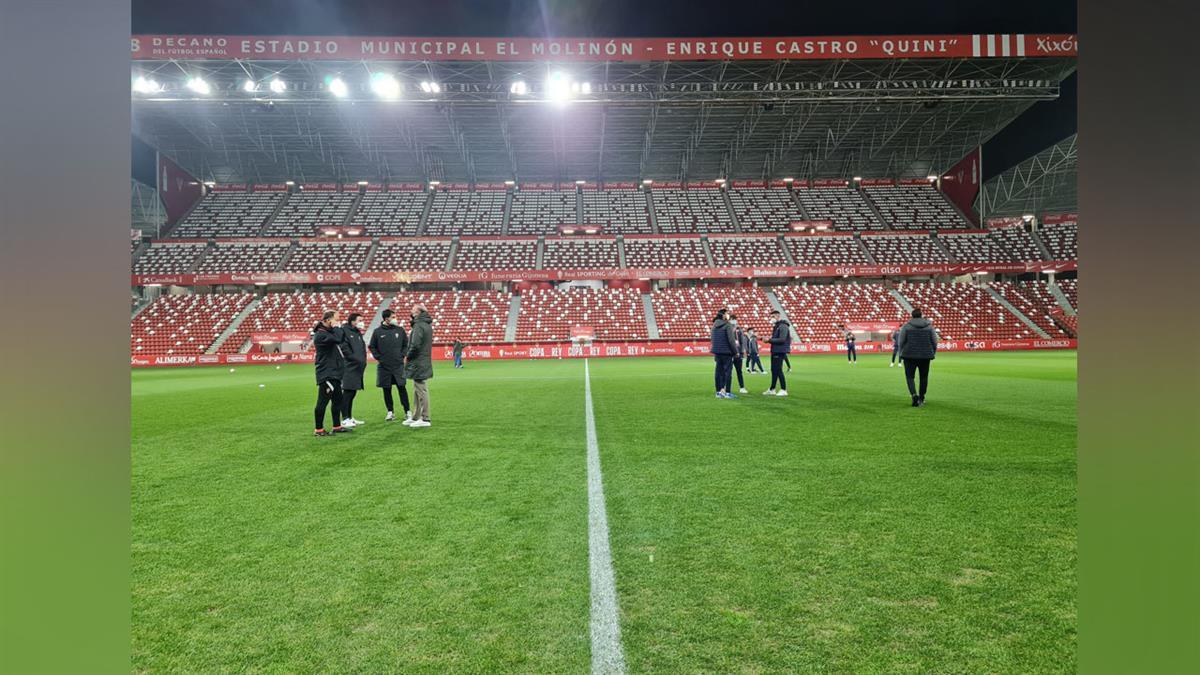 El gol decisivo del Sporting de Gijón llegó en la prórroga (2-1)