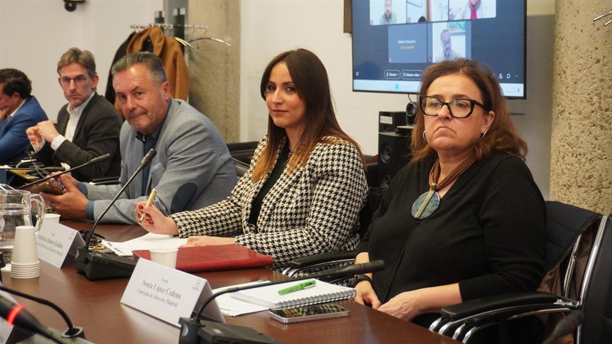 La alcaldesa presentó, junto a sus compañeros, la agenda de trabajo de la comisión para todo este 2025