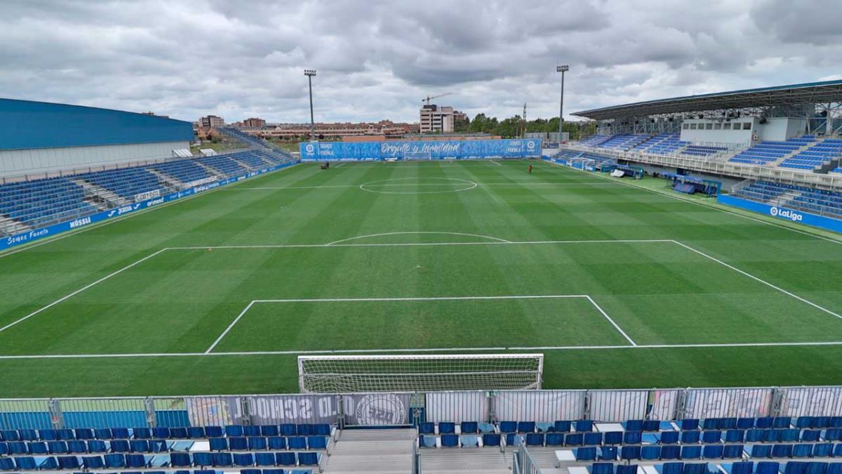El consistorio ha aprobado la licitación de las obras del estadio del Fuenlabrada
