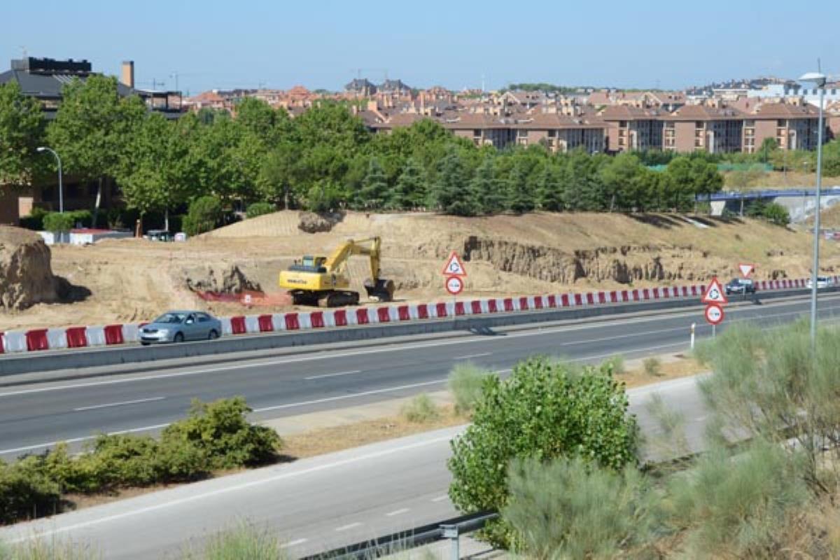 Las obras avanzan a buen ritmo durante el verano en Boadilla del Monte