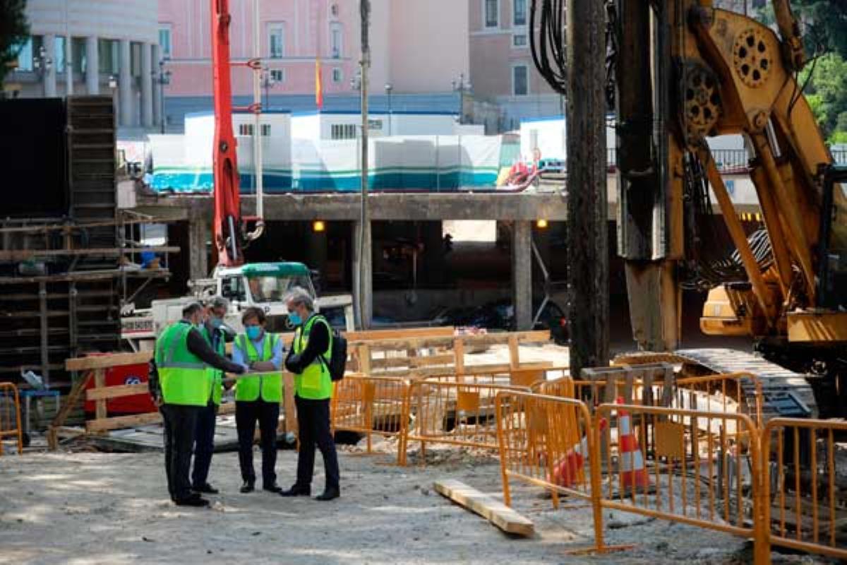 La reforma se incluye en la remodelación de Plaza España que prevé ver la luz en verano de 2021