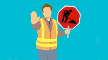 Por motivos de reparación de la calzada