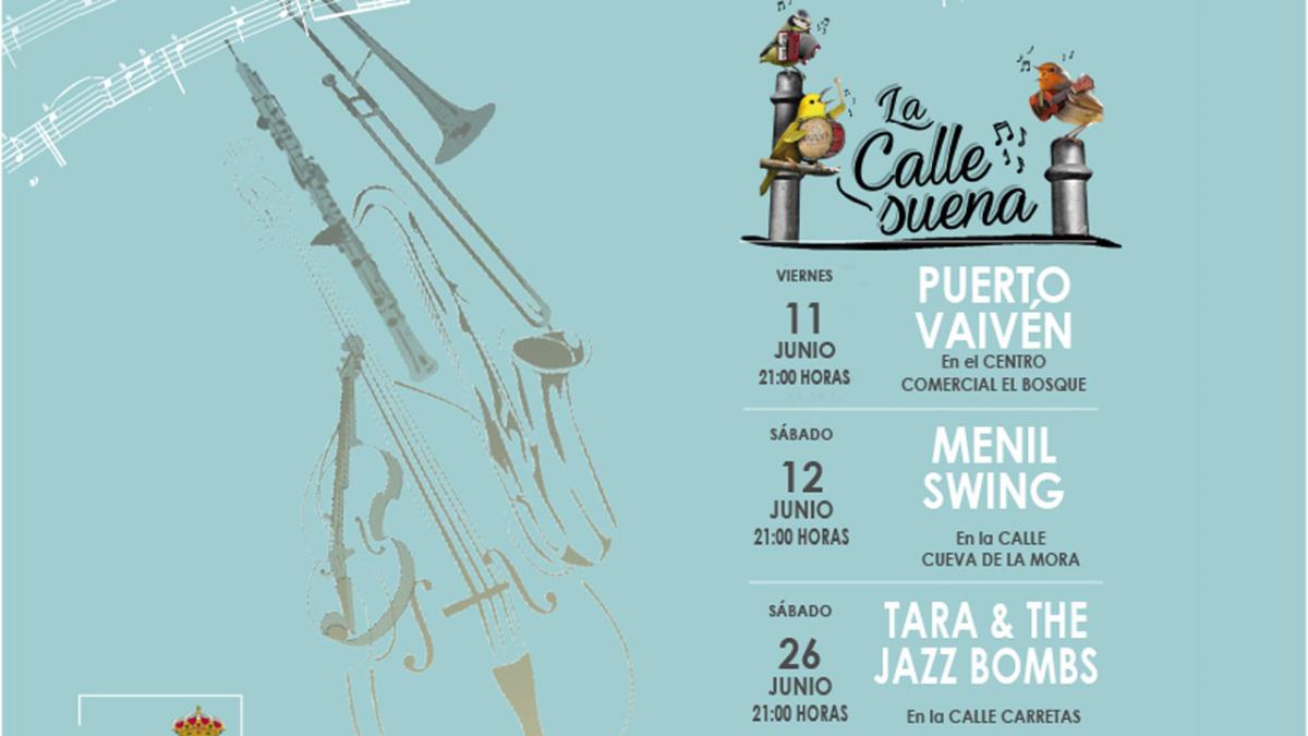 Al igual que en el mes de mayo, nuestra ciudad contará con banda sonora para pasar el calor