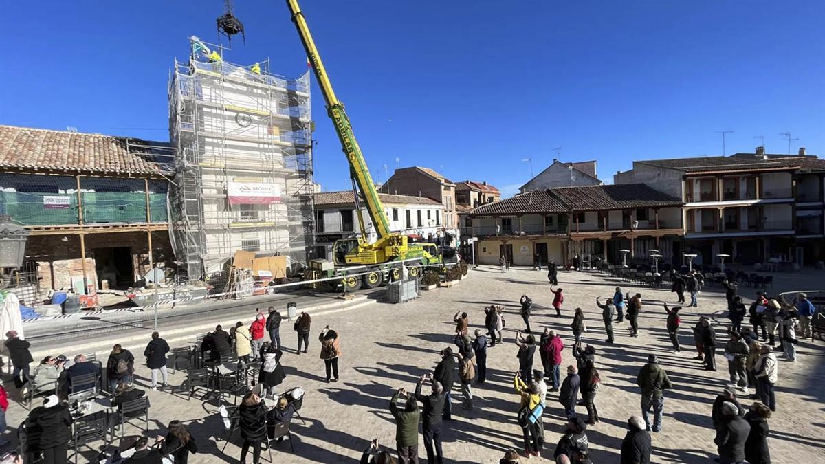 Un objeto histórico que volverá a colocarse en el antiguo Ayuntamiento