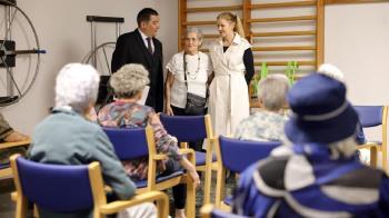 Destina 23,5 millones a mejorar la atención a mayores dependientes en la residencia Reina Sofía de Las Rozas
