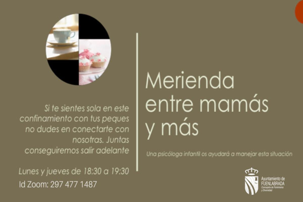 Las madres podrán compartir experiencias en dos encuentros virtuales a la semana 