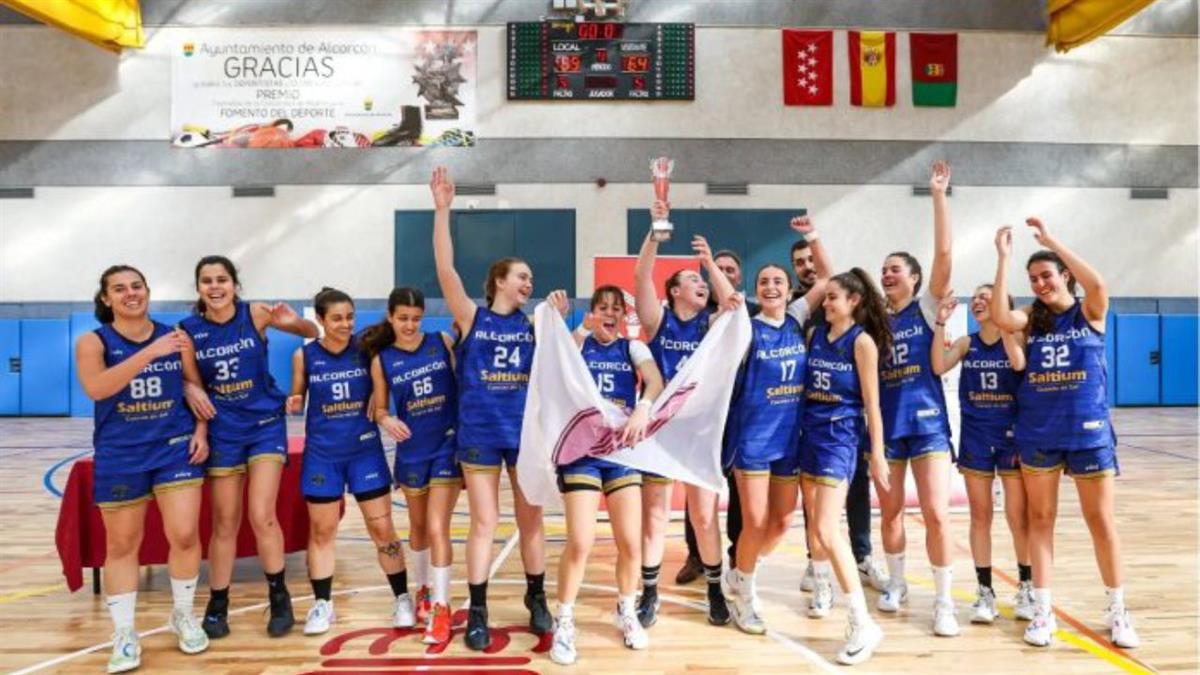 El Saltium Alcorcón Basket conquista la Copa Federación sub22 femenina