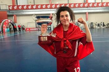 La joven promesa de nuestro municipio ha logrado el trofeo con la Selección de Madrid