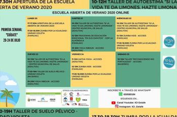 Las actividades se desarrollarán entre el 20 de julio y el 7 de agosto