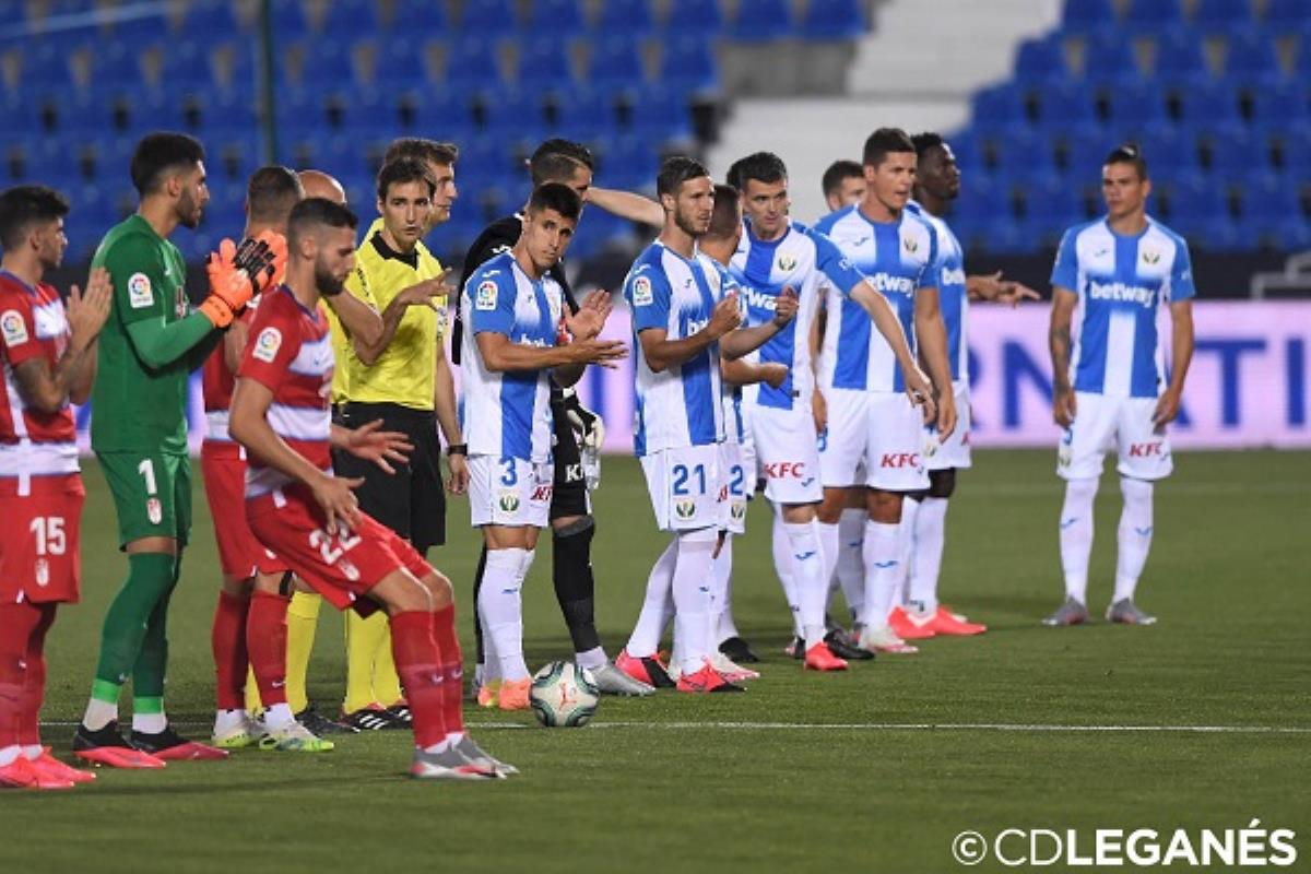 El Leganés empató a cero contra el Granada en Butarque