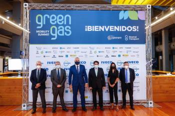 David Pérez ha participado hoy en la inauguración de la segunda jornada de la cumbre Green Gas Mobility Summit
