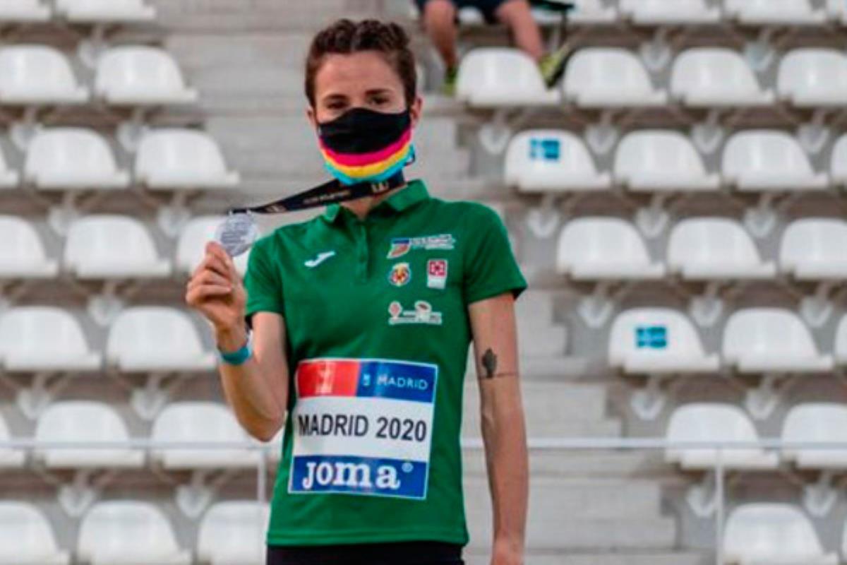Nuestra atleta cumplió los pronósticos sobre la pista del Estadio de Vallehermoso