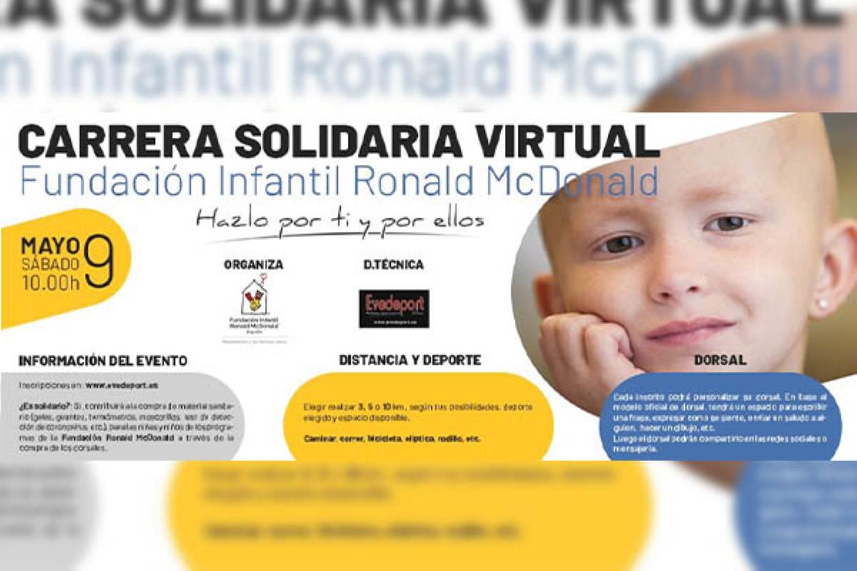 La carrera tiene como objetivo recaudar fondos para la compra de material sanitario 