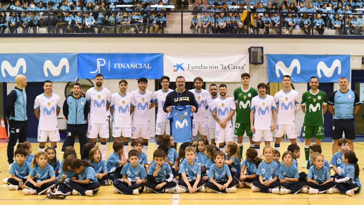 Los más pequeños vivieron una emocionante jornada de fútbol sala de la mano del Movistar Inter