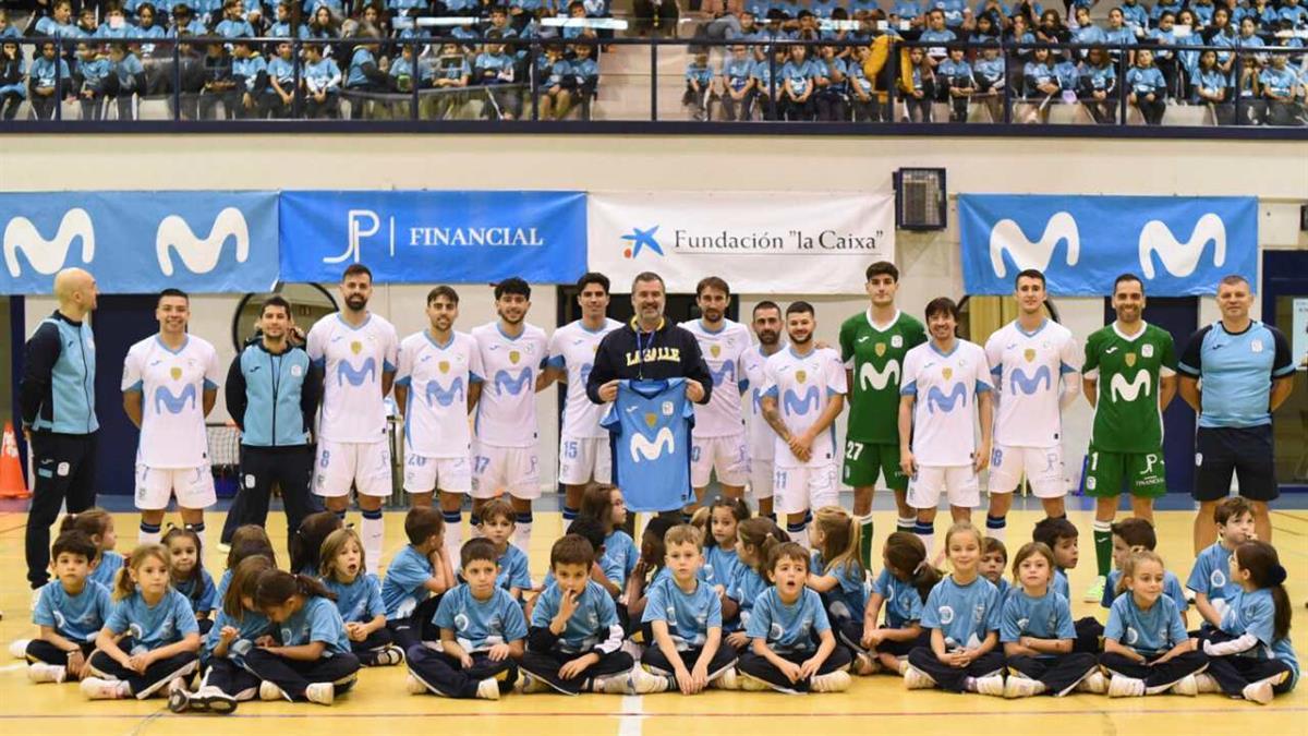 Los más pequeños vivieron una emocionante jornada de fútbol sala de la mano del Movistar Inter