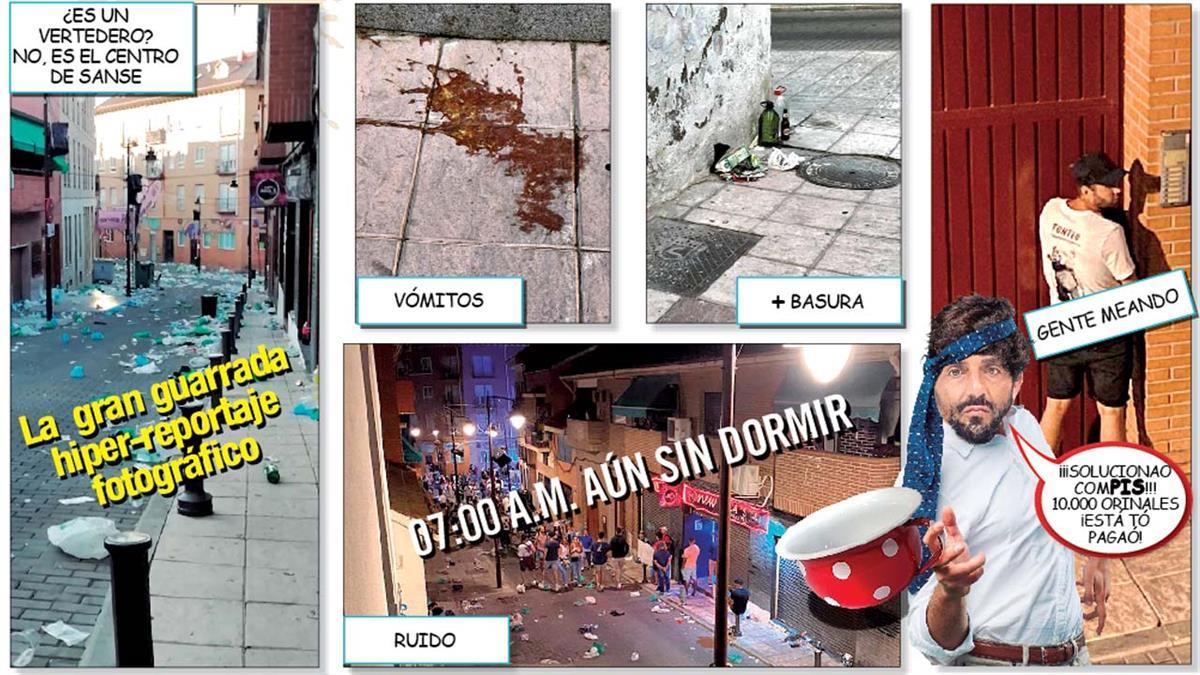 Super reportaje fotográfico de la guarrería de las fiestas de Sanse