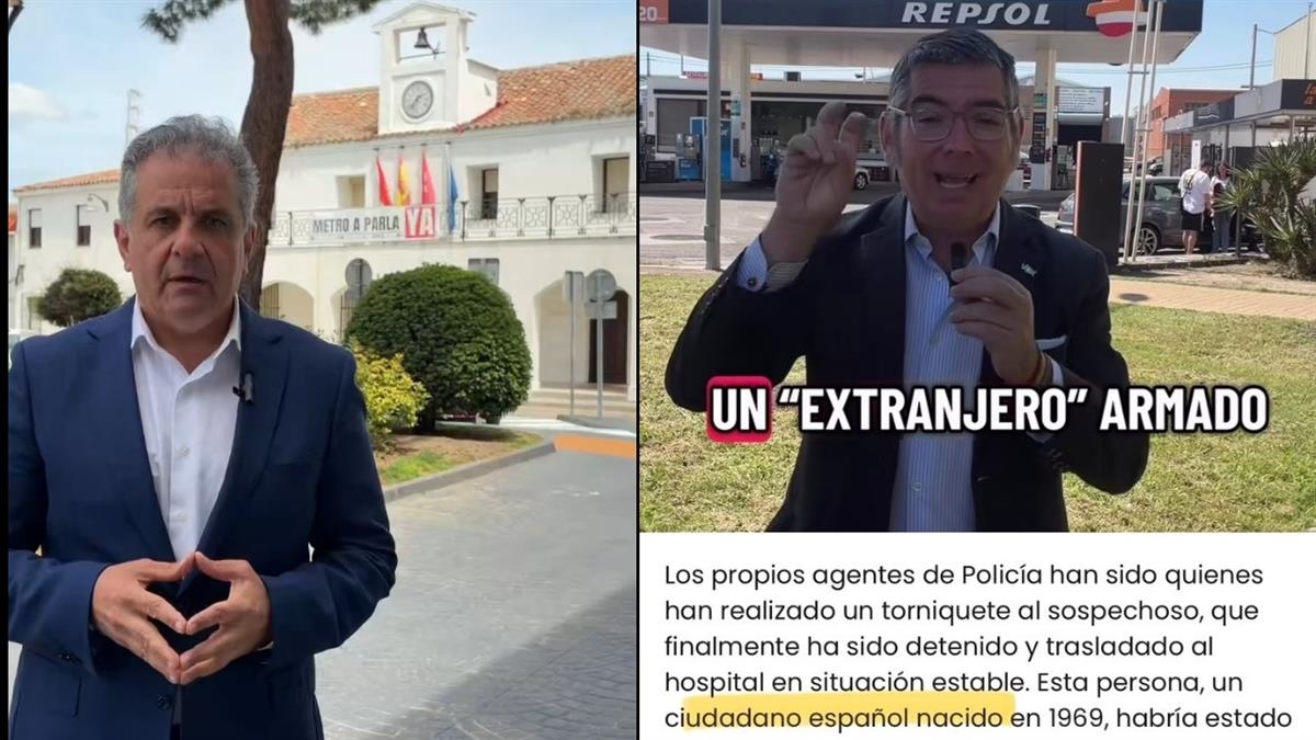 Durante el comunicado, el alcalde ha exigido una rectificación pública por parte de la formación 