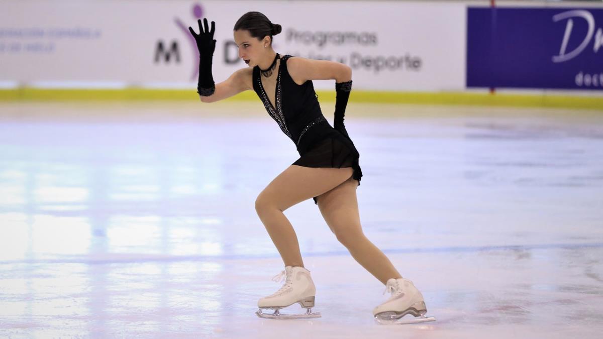Se hizo con el título de la categoría Junior en la pista de hielo de Valdemoro
