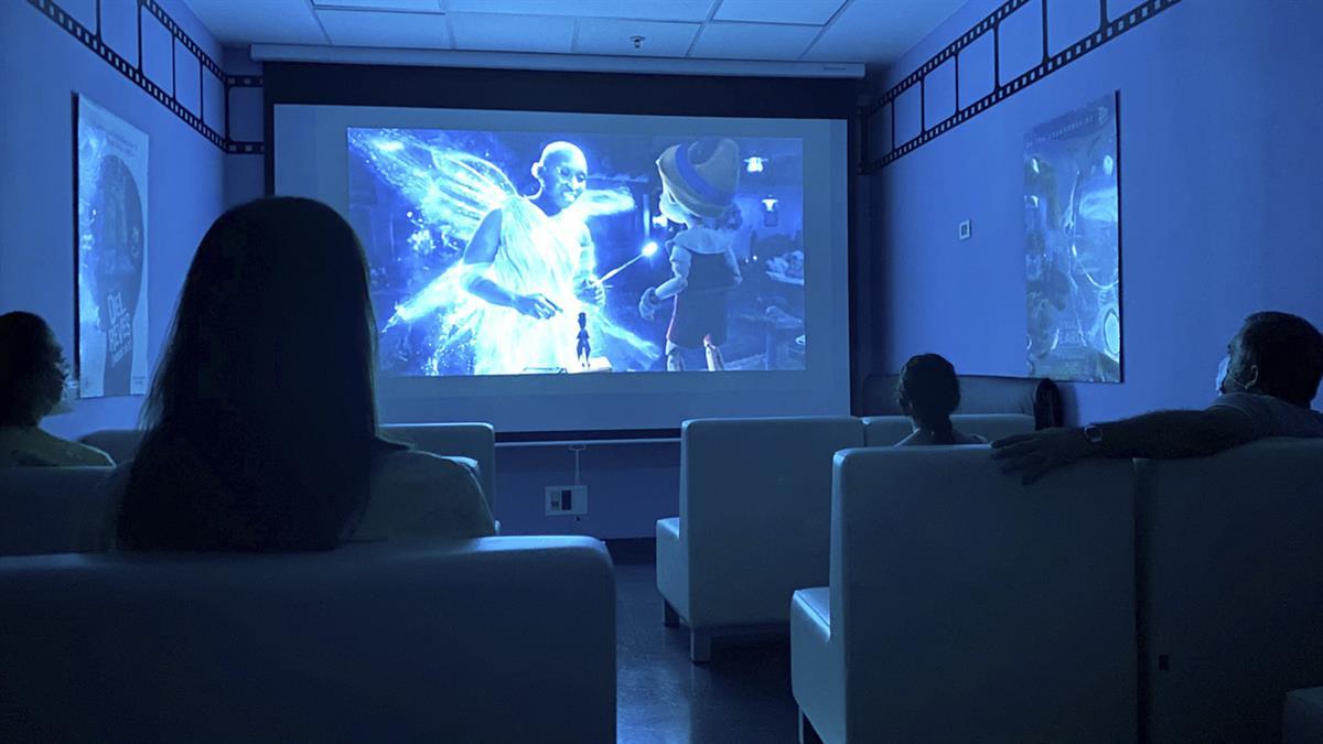 Los niños del centro han podido disfrutar de esta gran producción de Disney