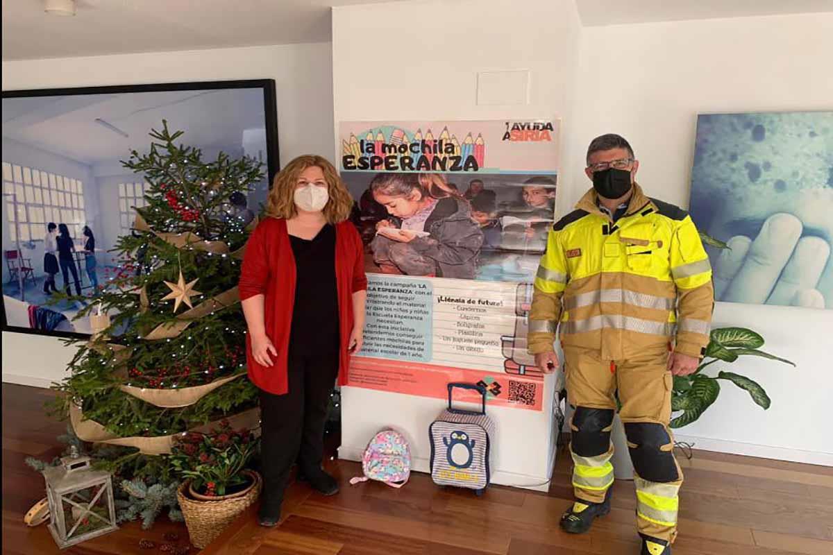 La campaña pretende abastecer de material educativo a niños y niñas sirios desplazados por la guerra