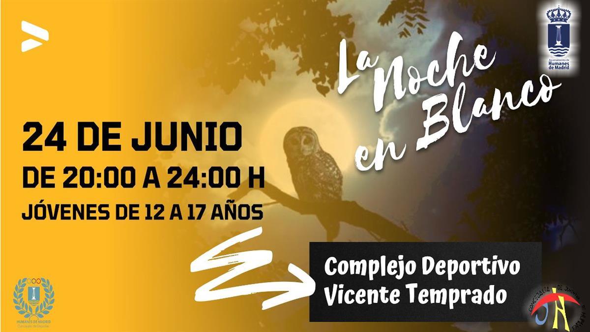 Llega la IV edición de la Noche en Blanco con actividades deportivas y la mejor música