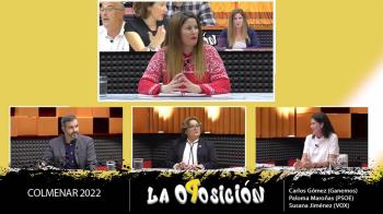 Con la participación de Carlos Gómez (Ganemos), Paloma Maroñas (PSOE) y Susana Jiménez (VOX)