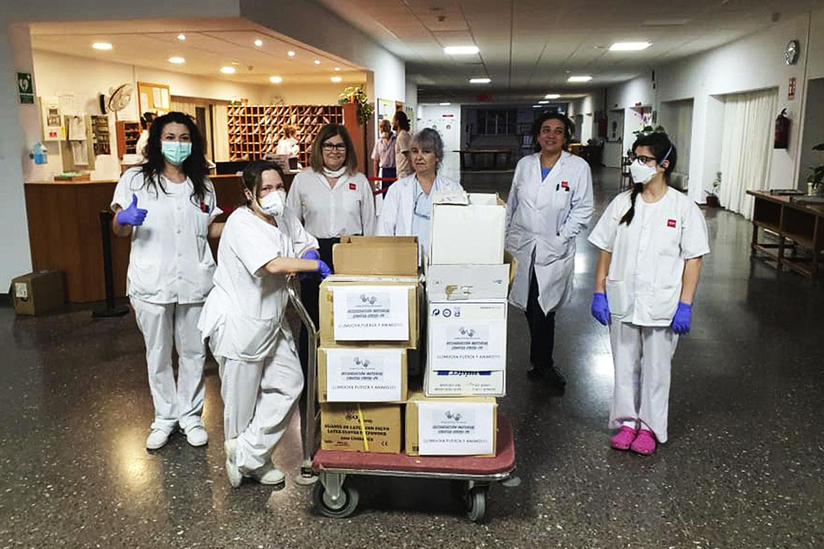 Las peñas de Alcalá se están movilizando para recaudar dinero destinado a material sanitario