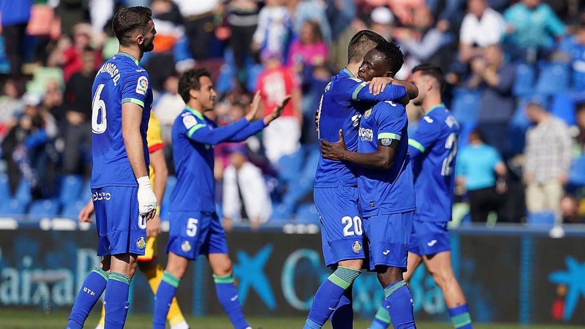 El Geta actualmente se mantiene fuera del descenso con tres jornadas invicto en el feudo azulón