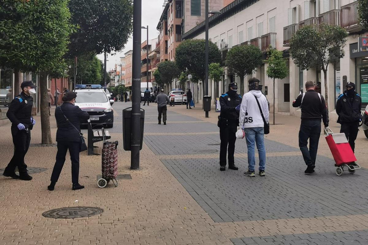Desde el inicio del Estado de Alarma se han interceptado a 10.012 peatones y 7.251 vehículos. En la última semana se han impuesto 350 multas